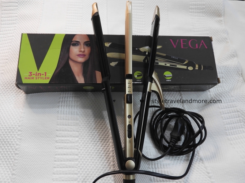 VEGA 3-in-1 Hair Styler: Review - StyleTravelandMore